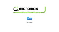 Desktop Screenshot of micromax.com.br