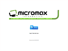 Tablet Screenshot of micromax.com.br
